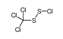 trichloromethylsulfanyl thiohypochlorite Structure