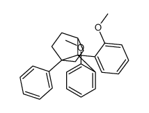 7,7-bis(2-methoxyphenyl)-4-phenylbicyclo[2.2.1]heptane Structure