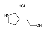 2-(吡咯烷-3-基)乙-1-醇盐酸盐结构式