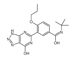 N-tert-butyl-3-(7-oxo-2,3-dihydrotriazolo[4,5-d]pyrimidin-5-yl)-4-propoxybenzamide Structure