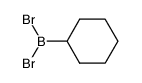 (dibromo)(cyclohexyl)borane Structure
