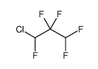 1-Chloro-1,1,2,2,3-pentafluoropropane Structure