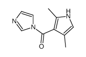 (2,4-dimethyl-1H-pyrrol-3-yl)-imidazol-1-ylmethanone Structure