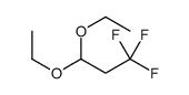 3,3-diethoxy-1,1,1-trifluoropropane Structure