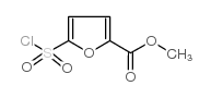 METHYL 5-(CHLOROSULFONYL)-2-FUROATE structure