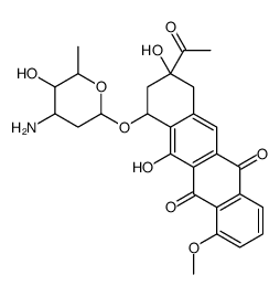 11-deoxydaunomycin结构式