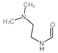 N-(2-(二甲基氨基)乙基)甲酰胺结构式