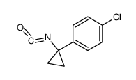trans-4-chlorophenylcyclopropyl isocyanate结构式