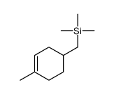 trimethyl-[(4-methylcyclohex-3-en-1-yl)methyl]silane Structure