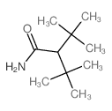 Butanamide,2-(1,1-dimethylethyl)-3,3-dimethyl- Structure