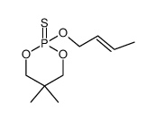 2-(but-2-en-1-yloxy)-5,5-dimethyl-1,3,2-dioxaphosphinane 2-sulfide Structure
