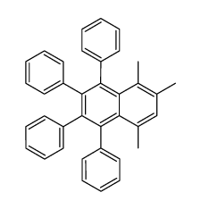 5,6,8-trimethyl-1,2,3,4-tetraphenylnaphthalene Structure