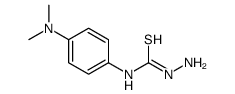 1-amino-3-[4-(dimethylamino)phenyl]thiourea Structure