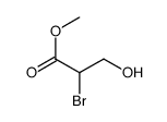 (S)-甲基-2-溴-3-羟基丙酸甲酯结构式