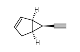 endo-6-Ethinyl-bicyclo[3.1.0]hex-2-en结构式