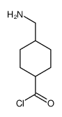4-(aminomethyl)cyclohexane-1-carbonyl chloride Structure