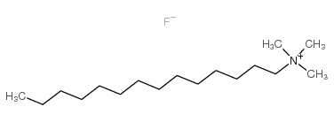十四烷基三甲基氟化铵结构式