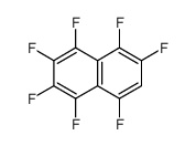 1,2,3,4,5,6,8-heptafluoronaphthalene结构式
