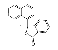 3-(1-naphthyl)-3-methylphthalide Structure