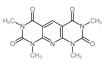 1,3,7,9-tetramethyl-1H,9H-pyrido[2,3-d,6,5-d']dipyrimidine-2,4,6,8-tetraone结构式