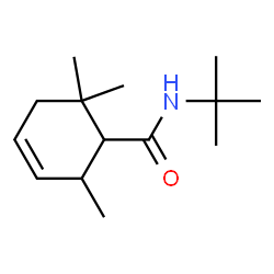 3-Cyclohexene-1-carboxamide,N-(1,1-dimethylethyl)-2,6,6-trimethyl-(9CI) Structure