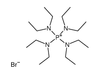 tetrakis(diethylamino)phosphonium bromide Structure