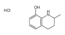 2-甲基-1,2,3,4-四氢喹啉-8-醇结构式