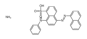 ammonium 5-(1-naphthylazo)-8-(phenylamino)naphthalenesulphonate picture