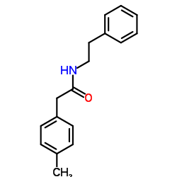 2-(4-Methylphenyl)-N-(2-phenylethyl)acetamide结构式