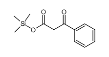 trimethylsilyl 3-oxo-3-phenylpropanoate结构式