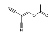2,2-dicyanovinyl acetate结构式