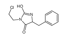 5-benzyl-3-(2-chloroethyl)imidazolidine-2,4-dione结构式
