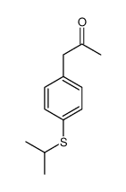 1-(4-propan-2-ylsulfanylphenyl)propan-2-one Structure
