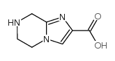 5,6,7,8-四氢咪唑并[1,2-a]吡嗪-2-羧酸结构式