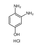 Phenol, 3,4-diamino-, dihydrochloride Structure