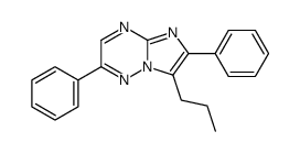 2,6-diphenyl-7-propylimidazo[1,2-b][1,2,4]triazine Structure