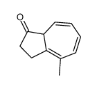 4-methyl-3,8a-dihydro-2H-azulen-1-one结构式