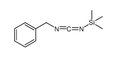 Silanamine, 1,1,1-trimethyl-N-[(phenylmethyl)carbonimidoyl] Structure