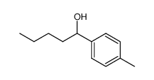 1-(p-methylphenyl)-1-pentanol结构式