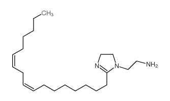 (Z,Z)-2-(8,11-heptadecadienyl)-4,5-dihydro-1H-imidazole-1-ethylamine Structure