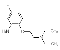 N-[2-(2-Amino-4-fluorophenoxy)ethyl]-N,N-diethylamine结构式