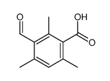 3-formyl-2,4,6-trimethylbenzoic acid Structure