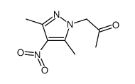 1-(3,5-DIMETHYL-4-NITRO-PYRAZOL-1-YL)-PROPAN-2-ONE结构式