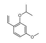 1-ethenyl-4-methoxy-2-propan-2-yloxybenzene Structure