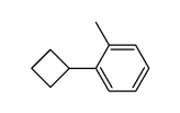 1-cyclobutyl-2-methyl-benzene Structure