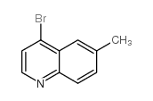 4-溴-6-甲基喹啉结构式