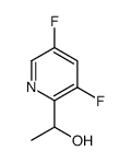 1-(3,5-二氟吡啶-2-基)乙醇结构式