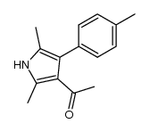 Methyl[2,5-dimethyl-4-(4-tolyl)-3-pyrrolyl]keton结构式