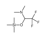 2,2,2-trifluoro-N,N-dimethyl-1-trimethylsilyloxyethanamine结构式