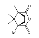 Bromcamphersaeureanhydrid Structure
